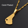Barbados Heart Pendant Necklace