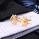 Adinkra Symbols Cufflinks
