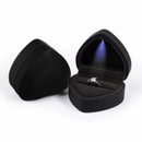 Heart-Shaped LED Light Gift ring box