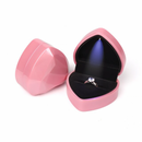 Heart-Shaped LED Light Gift ring box