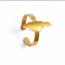 Jamaica Map Ring