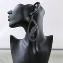 Martinique Map Drop Earrings