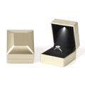 Square-Shaped LED Light Gift ring box