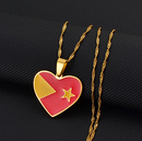 Tigray Heart Pendant Necklace