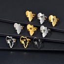 Africa Map Rings