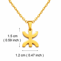 Berber Culture Symbol Pendant Necklace