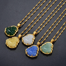 Jade Stone Buddha Pendant Necklace