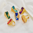 Colored Stone Rings