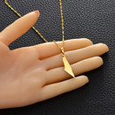 Israel Map Pendant Necklace
