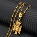 Serbian Eagle Pendant Necklace