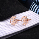 Gye Nyame Adinkra Ghanaian Symbols Cufflinks