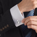 Gye Nyame Adinkra Ghanaian Symbols Cufflinks