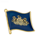 USA States Flag Lapel Pins