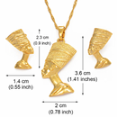 Egyptian Queen Nefertiti Jewelry Set