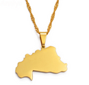 Burkina Faso Pendant Necklace