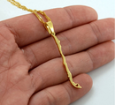 Chile Map Pendant Necklace