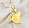 Nicaragua Map with cities Pendant Necklace