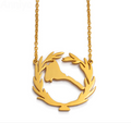 Eritrea Map Pendant Necklace