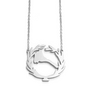 Eritrea Map Pendant Necklace