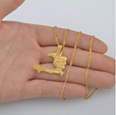Haiti Map Pendant Necklace