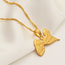 Guadeloupe Map Pendant Necklace