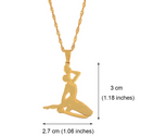 Haiti Neg mawon Pendant Necklace