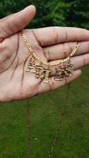 Horoscope Zodiac Name Pendant Necklace