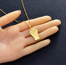 Black Lives Matter Raised Fist Necklace