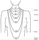 Burundi Map With Cities Necklace