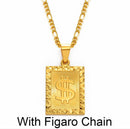 Dollar Sign Pendant Necklace
