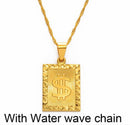 Dollar Sign Pendant Necklace