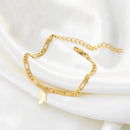 Africa Map Ankle Bracelet