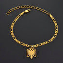 Albania Eagle Ankle Bracelet