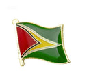 Guyana flag Flag Lapel clothes / country flag Badge / Guyanese national flag Brooch / Guyana National Flag Lapel Pin