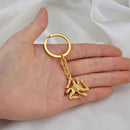 Italy Trinacria Keychain