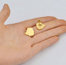 Zimbabwe Map Stud Earrings