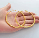 Round Hoop Earrings