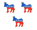 Democratic party donkey Lapel Pin / Democratic donkey Badge / Democratic party Brooch / Democratic donkey enamel lapel pin
