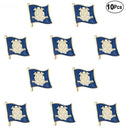 Connecticut State flag lapel pin / USA Connecticut flag clothes brooch / enamel pins / Connecticut flag Badge / Connecticut pin