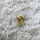 Ribbon Cancer Awareness Lapel Pin / Colon, Breast, Lung, Liver, Uterine, Aids, Pancreatic, Prostate, Bone, Sarcoma, Testicular badge pins