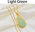 Jade Buddha Necklace / Buddhist Guanyin pendant necklace / 18K gold plated Chinese style amulet / Maitreya pendant gold Necklace Jewelry