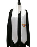 DOUBLE SIDED United States Virgin Islands flag Graduation stole / US Virgin Islands flag graduation sash / Virgin Islands flag scarf shawl