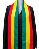 DOUBLE SIDED Mali flag Graduation stole / Mali flag graduation sash / Malian International Student / Mali flag scarf / Mali flag shawl