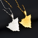 Nicaragua Map with cities Pendant Necklace