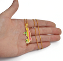 Congo Brazzaville Pendant Necklace