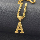 Initial Pendant Necklace (A-Z)