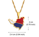 Saint Martin Pendant Necklace