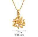 Italy Trinacria Pendant Necklace